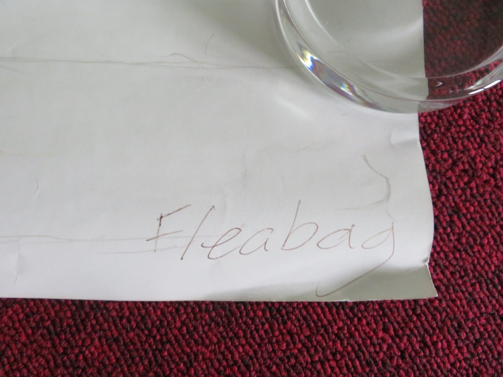 NATIONAL THEATRE LIVE: FLEABAG UK QUAD ROLLED POSTER PHOEBE WALLER - BRIDGE 2019 Movie posters