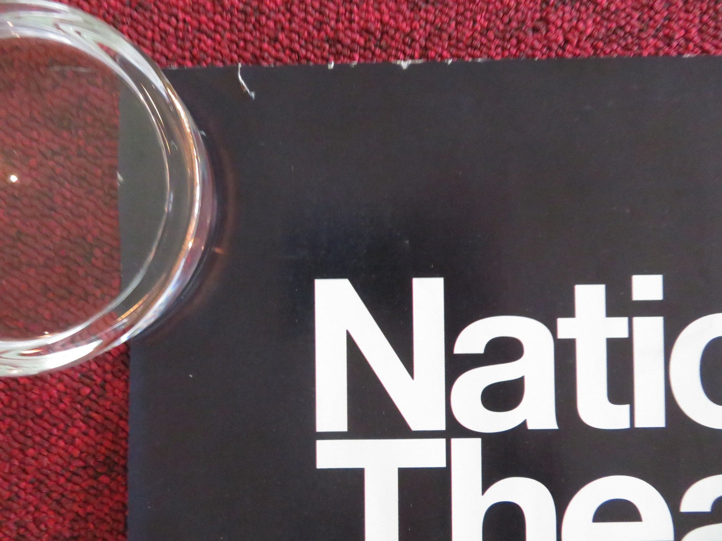 NATIONAL THEATRE LIVE: GOOD UK QUAD ROLLED POSTER DAVID TENNANT LEVEY 2023 - Rendezvous Cinema