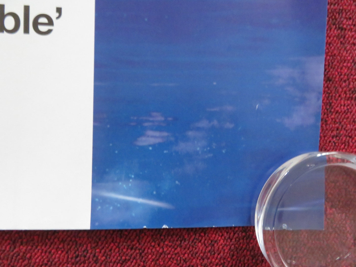 NATIONAL THEATRE LIVE: LIFE OF PI UK QUAD ROLLED POSTER HIRAN ABEYSEKERA 2023 Rendezvous Cinema Movie posters