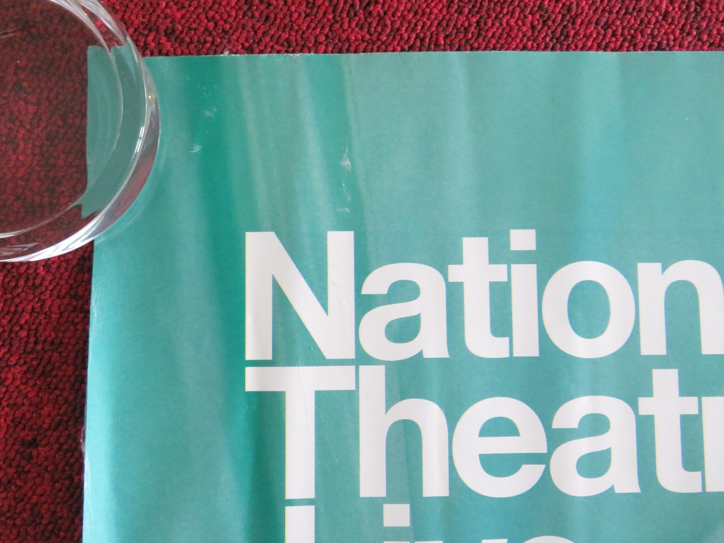 NATIONAL THEATRE LIVE: NYE UK QUAD ROLLED POSTER MICHAEL SHEEN SHARON SMALL 2024 Movie posters