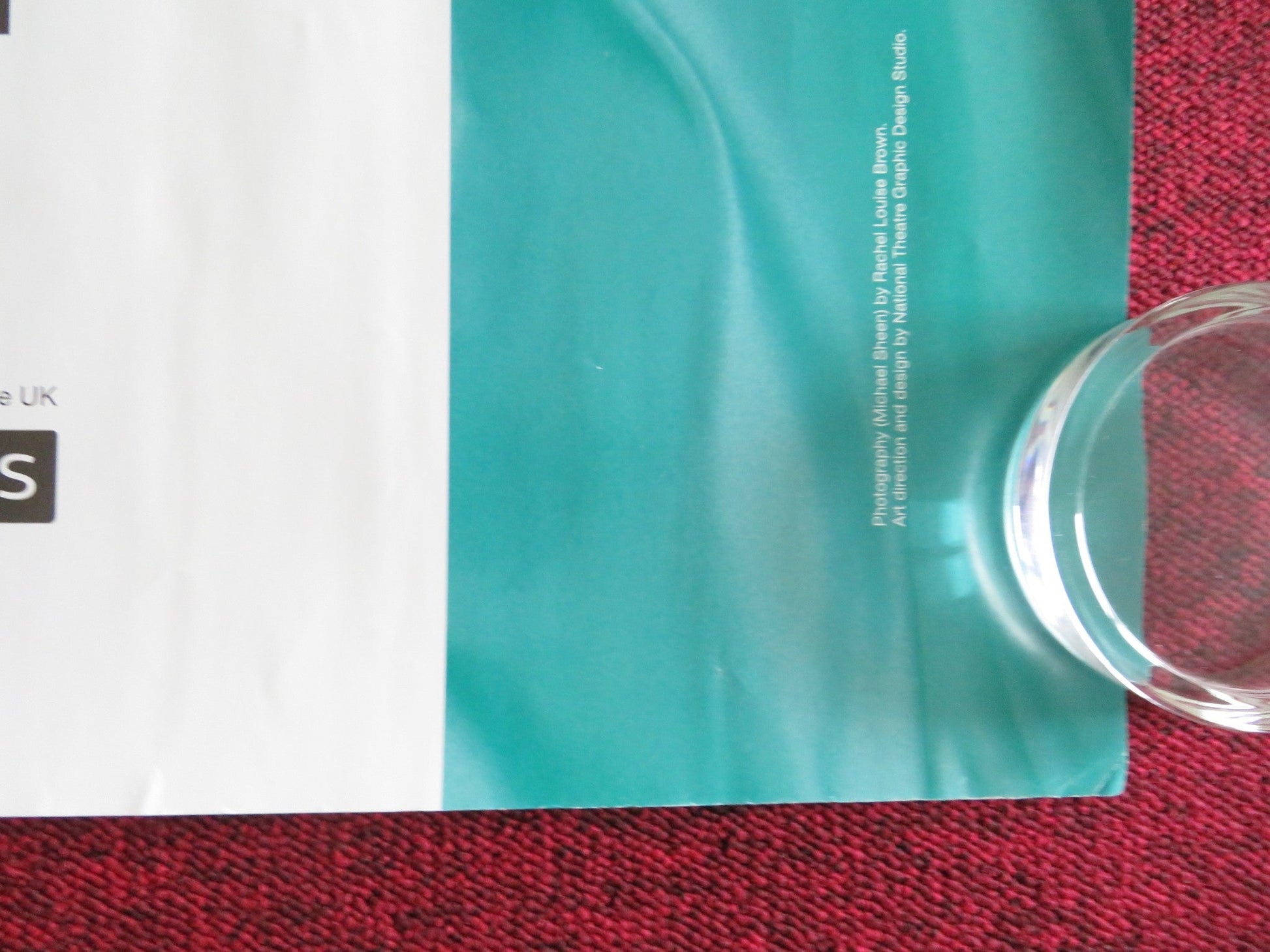 NATIONAL THEATRE LIVE: NYE UK QUAD ROLLED POSTER MICHAEL SHEEN SHARON SMALL 2024 Movie posters