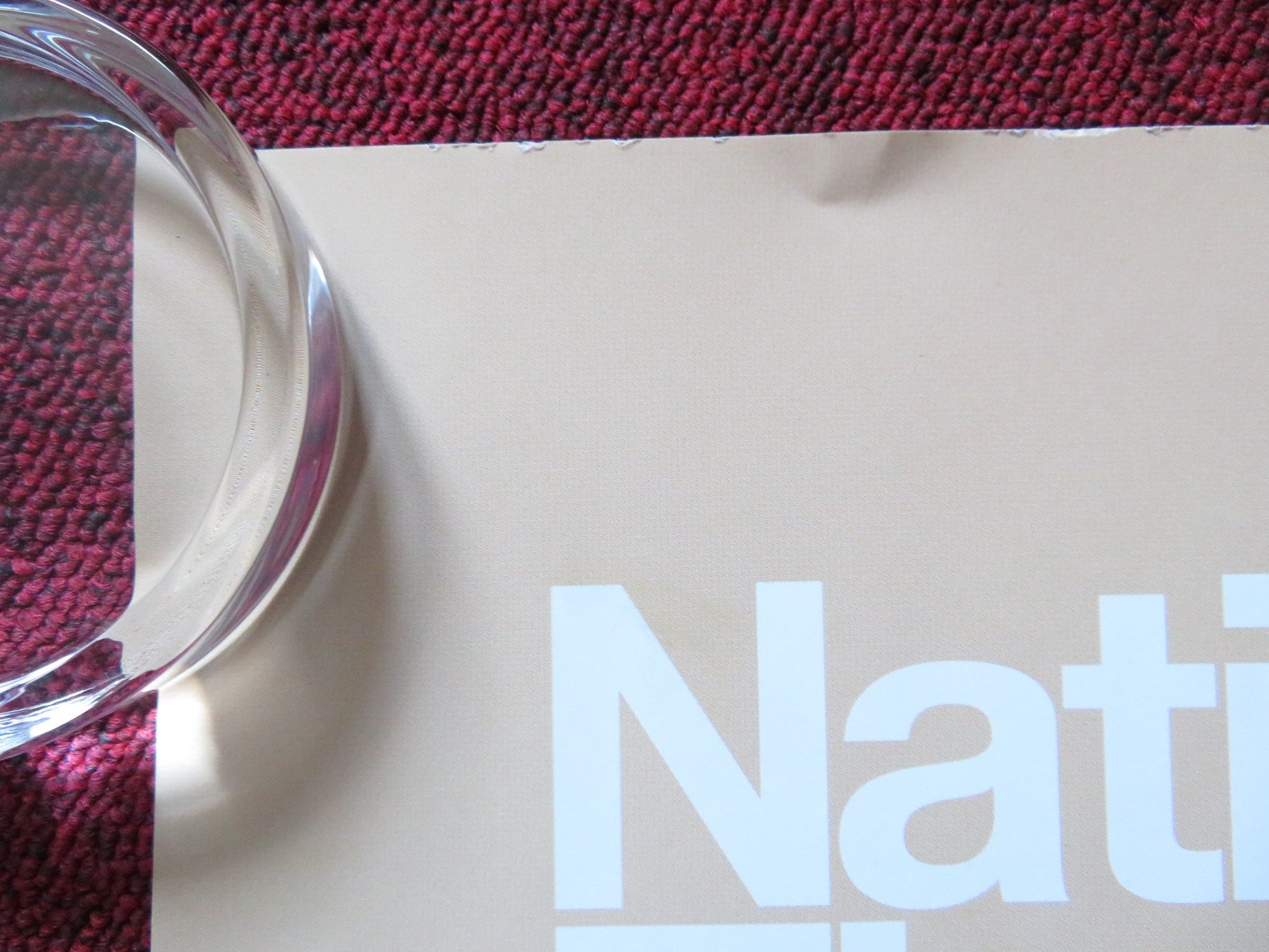 NATIONAL THEATRE LIVE: OTHELLO UK QUAD ROLLED POSTER GILES TERERA R. MCEWAN 2023 Rendezvous Cinema Movie posters