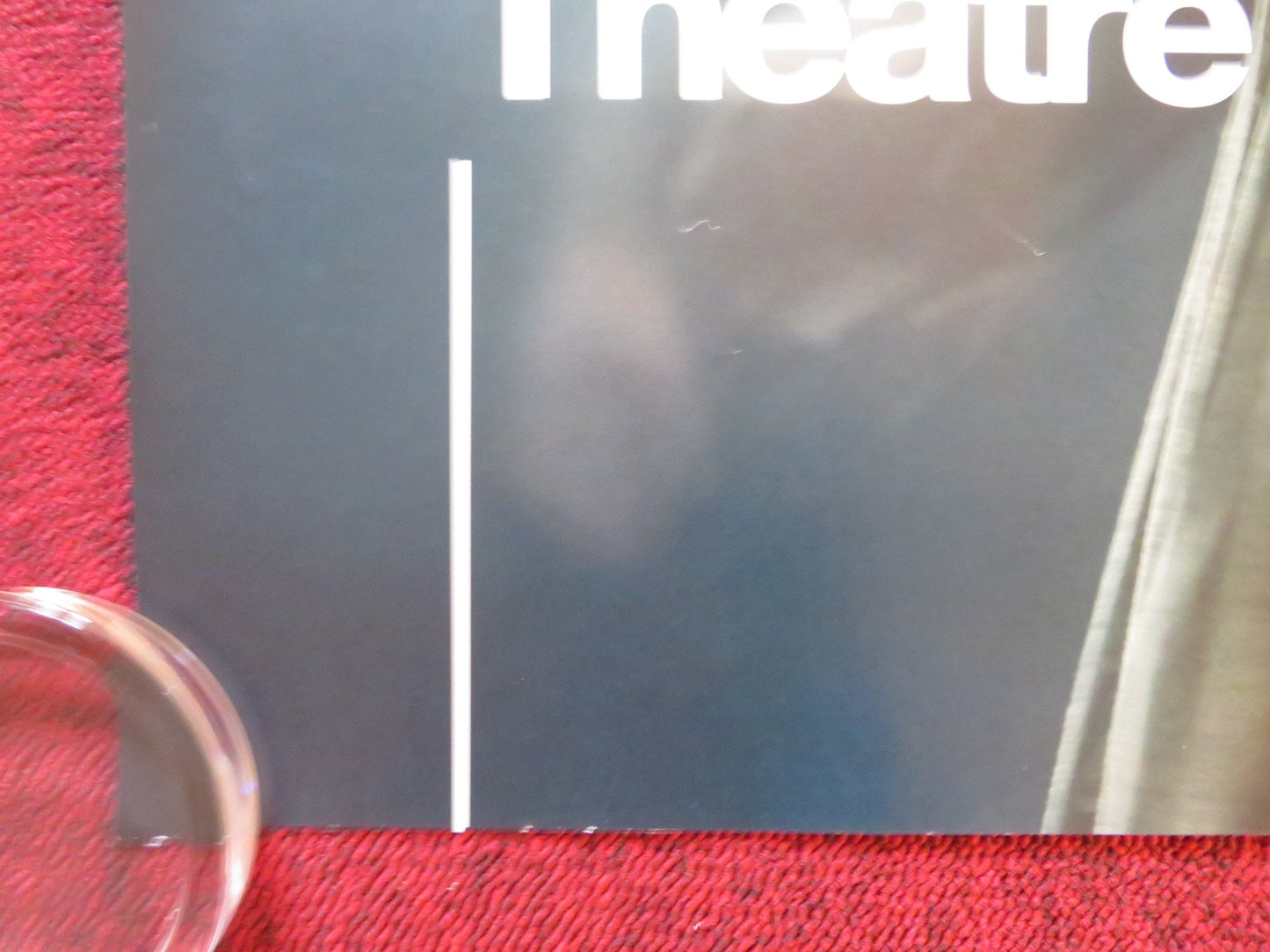 NATIONAL THEATRE LIVE: THE CRUCIBLE UK QUAD ROLLED POSTER BRENDAN COWELL 2023 Rendezvous Cinema Movie posters