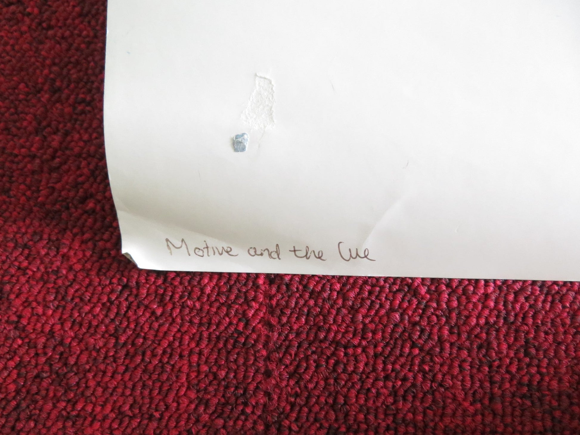 National Theatre Live: The Motive And The Cue UK QUAD ROLLED POSTER GATISS 2024 Movie posters