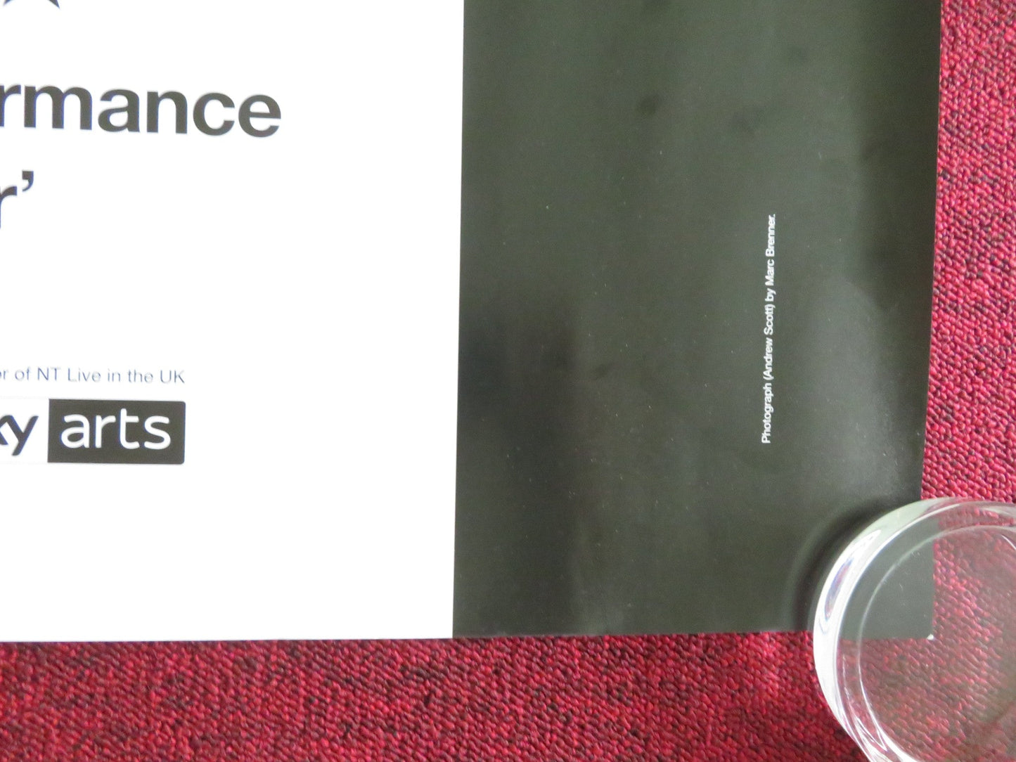 National Theatre Live: Vanya UK QUAD ROLLED POSTER ANDREW SCOTT A. CHEKHOV 2024 Movie posters