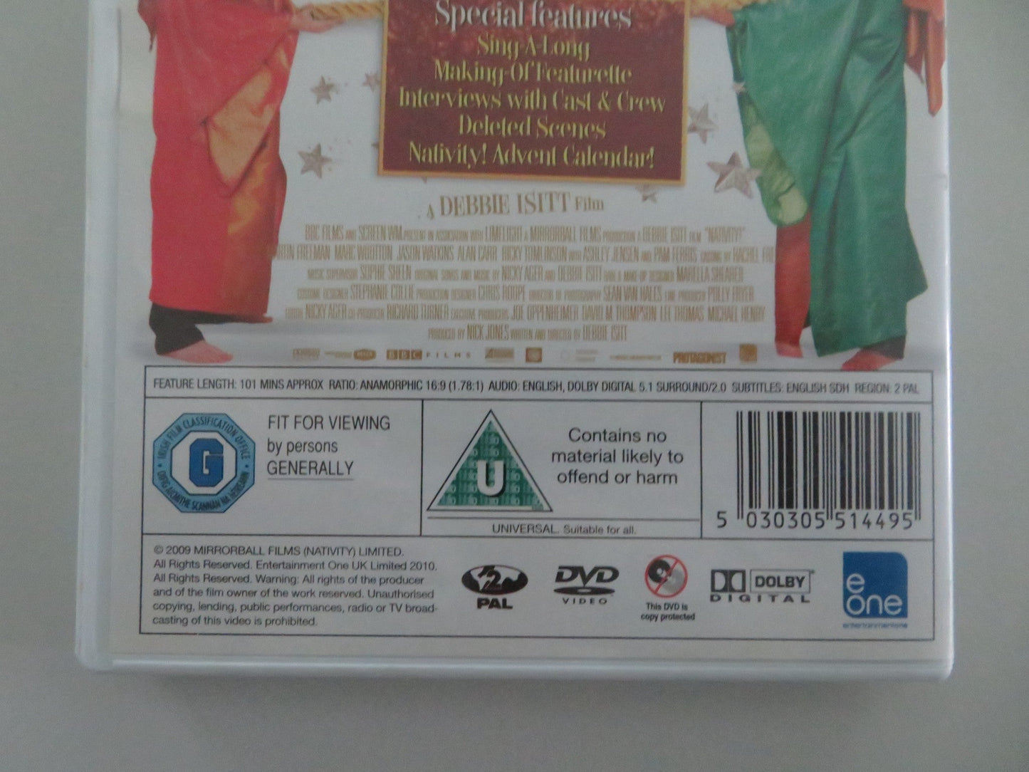 NATIVITY! (DVD) MARTIN FREEMAN MARC WOOTTON 2009 REGION 2 Movie posters