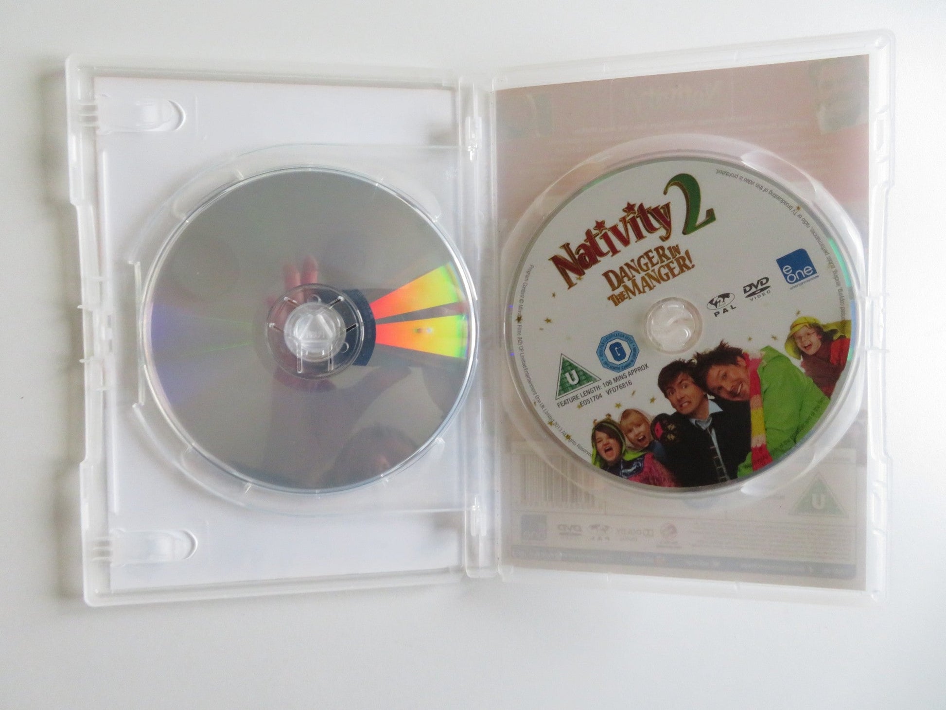 NATIVITY + NATIVITY 2: DANGER IN THE MANGER (DVD) MARTIN FREEMAN 2009 REGION 2 Movie posters