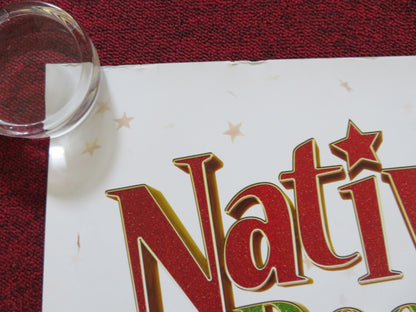 NATIVITY ROCKS! THIS AIN'T NO SILENT NIGHT UK QUAD ROLLED POSTER S.LIPKIN 2018 Rendezvous Cinema Movie posters