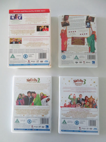 Nativty!, Nativity 2 and Nativity 3 (DVD BoxSet) Martin Freeman 2009 Region 2 Movie posters