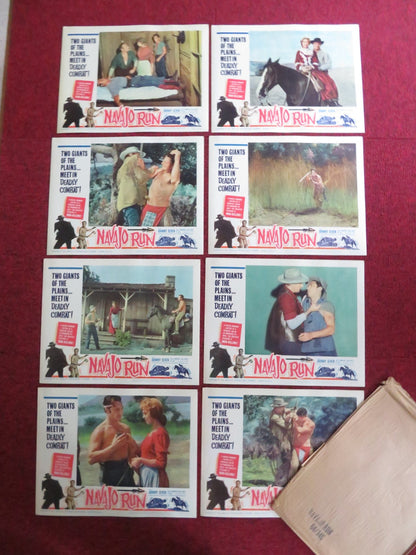 NAVAJO RUN US LOBBY CARD FULL SET JOHNNY SEVEN WARREN KEMMERLING 1964 Rendezvous Cinema Movie posters