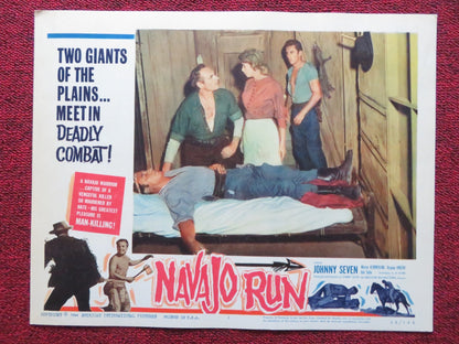 NAVAJO RUN US LOBBY CARD FULL SET JOHNNY SEVEN WARREN KEMMERLING 1964 Rendezvous Cinema Movie posters