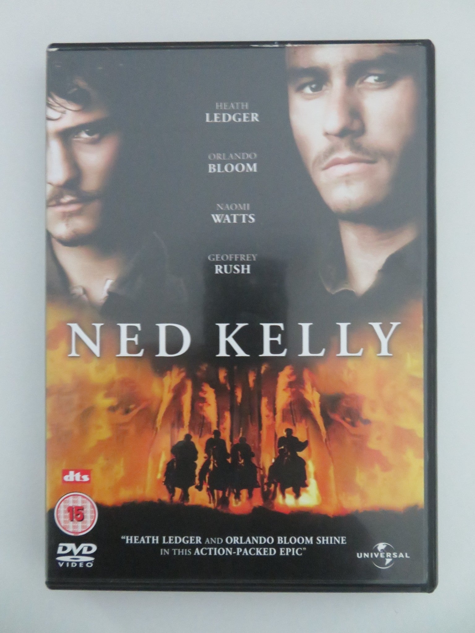 NED KELLY (DVD) HEATH LEDGER ORLANDO BLOOM 2003 REGION 2,4 Movie posters