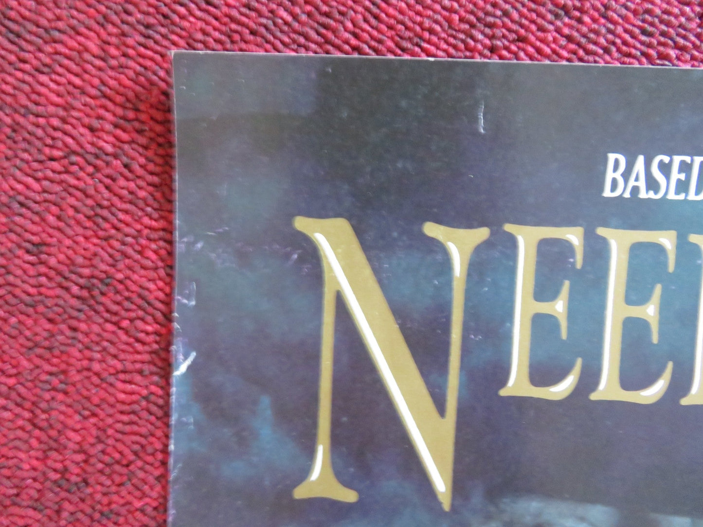 NEEDFUL THINGS VHS VIDEO POSTER ED HARRIS MAX VON SYDOW 1993 Rendezvous Cinema Movie posters