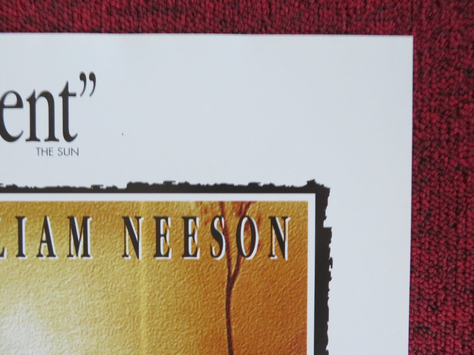 NELL VHS VIDEO POSTER JODIE FOSTER LIAM NEESON 1994 Rendezvous Cinema Movie posters