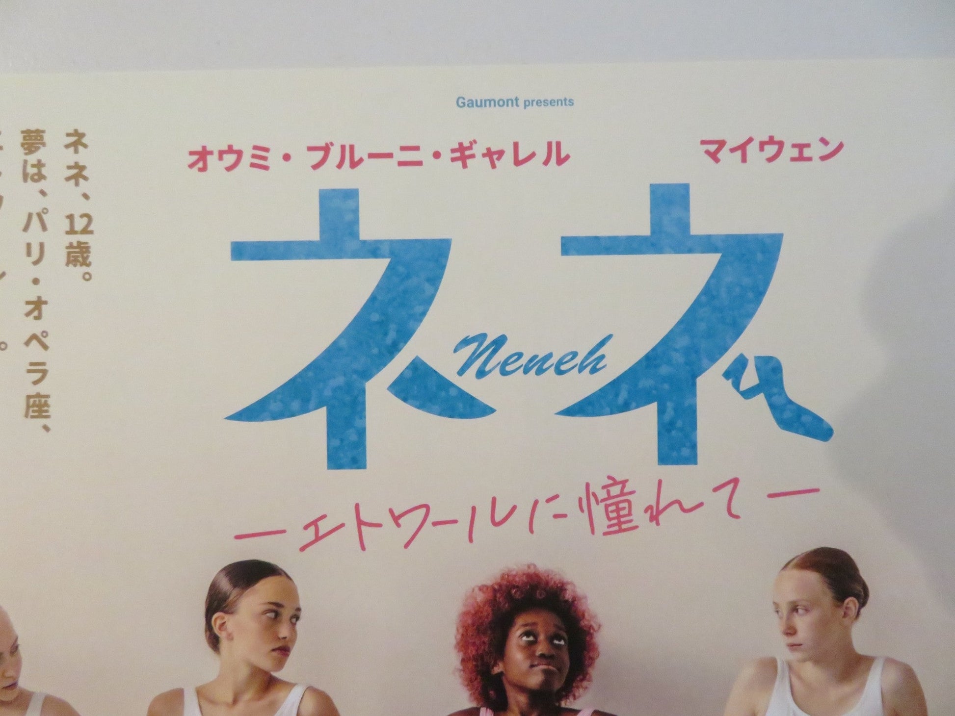 NENEH SUPERSTAR JAPANESE CHIRASHI (B5) POSTER OUMY BRUNI GARREL MAIWENN 2022 Rendezvous Cinema Movie posters