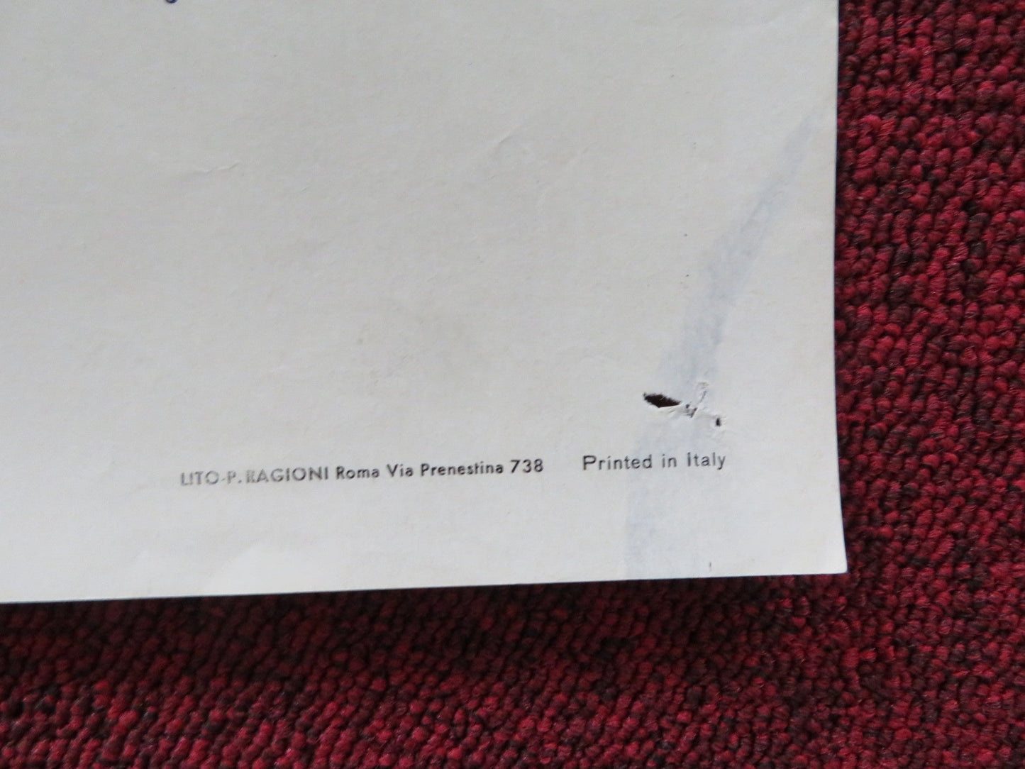 NEVER A DULL MOMENT ITALIAN LOCANDINA POSTER DISNEY DICK VAN DYKE 1969 Rendezvous Cinema Movie posters