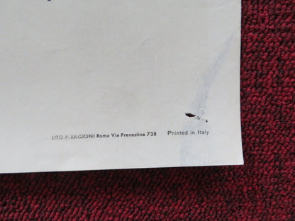 NEVER A DULL MOMENT ITALIAN LOCANDINA POSTER DISNEY DICK VAN DYKE 1969 Rendezvous Cinema Movie posters