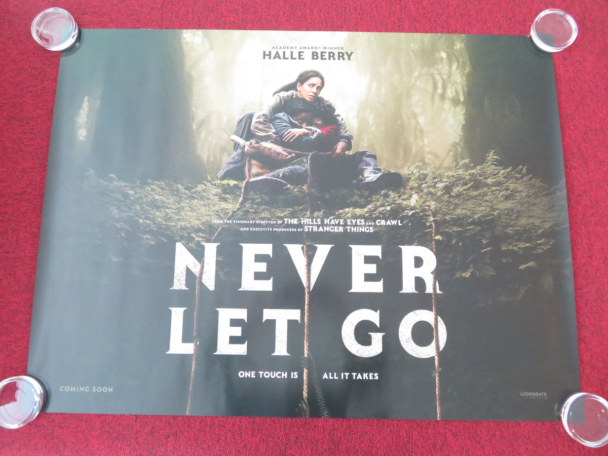 Never Let Go UK Quad Rolled Poster Halle Berry Percy Daggs IV 2024 Movie posters