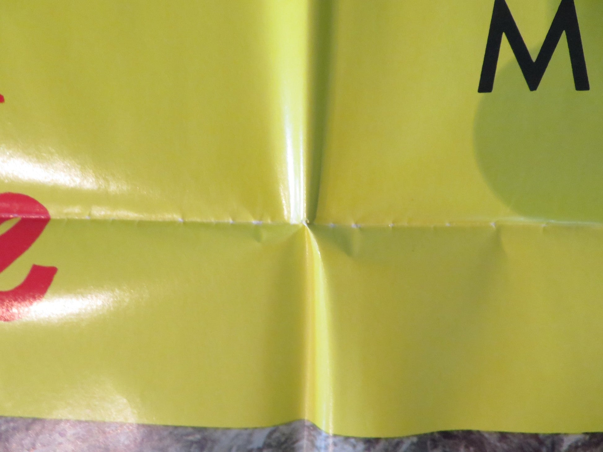 NEVER THE TWAIN FOLDED US ONE SHEET POSTER ED TROSTLE RICHARD WEBB 1975 Rendezvous Cinema Movie posters