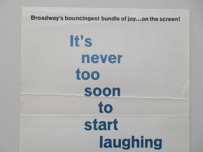 NEVER TOO LATE US INSERT POSTER PAUL FORD CONNIE STEVENS 1965 Rendezvous Cinema Movie posters