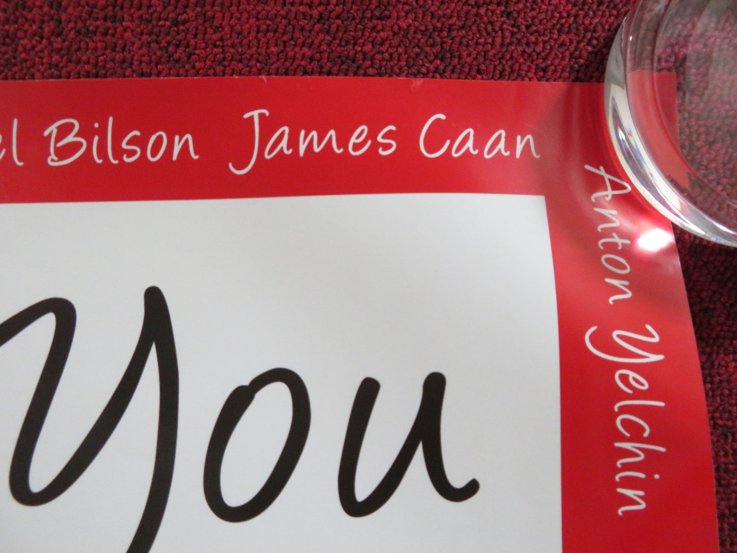 NEW YORK, I LOVE YOU UK QUAD ROLLED POSTER ORLANDO BLOOM CHRISTINA RICCI 2008 Rendezvous Cinema Movie posters