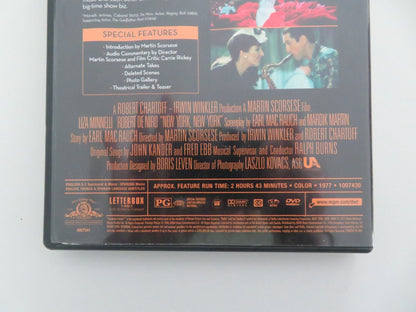 NEW YORK, NEW YORK (DVD) LIZA MINNELLI ROBERT DE NIRO 1977 REGION 1 Movie posters