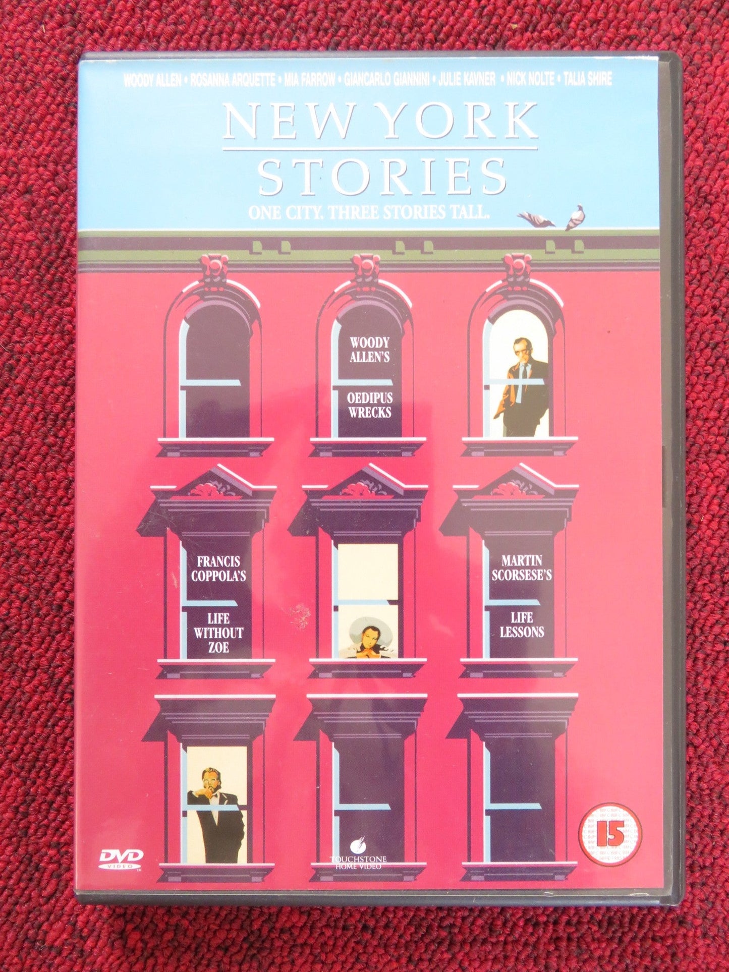 NEW YORK STORIES (DVD) WOODY ALLEN NICK NOLTE COPPOLA SCORSESE 1989 REGION 2 Rendezvous Cinema Movie posters