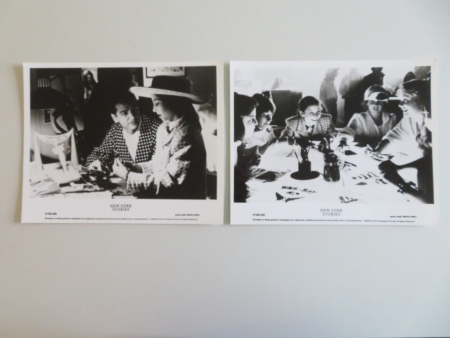 NEW YORK STORIES MOVIE STILL PHOTO LOT OF 10 WOODY ALLEN MIA FARROW 1989 - Rendezvous Cinema