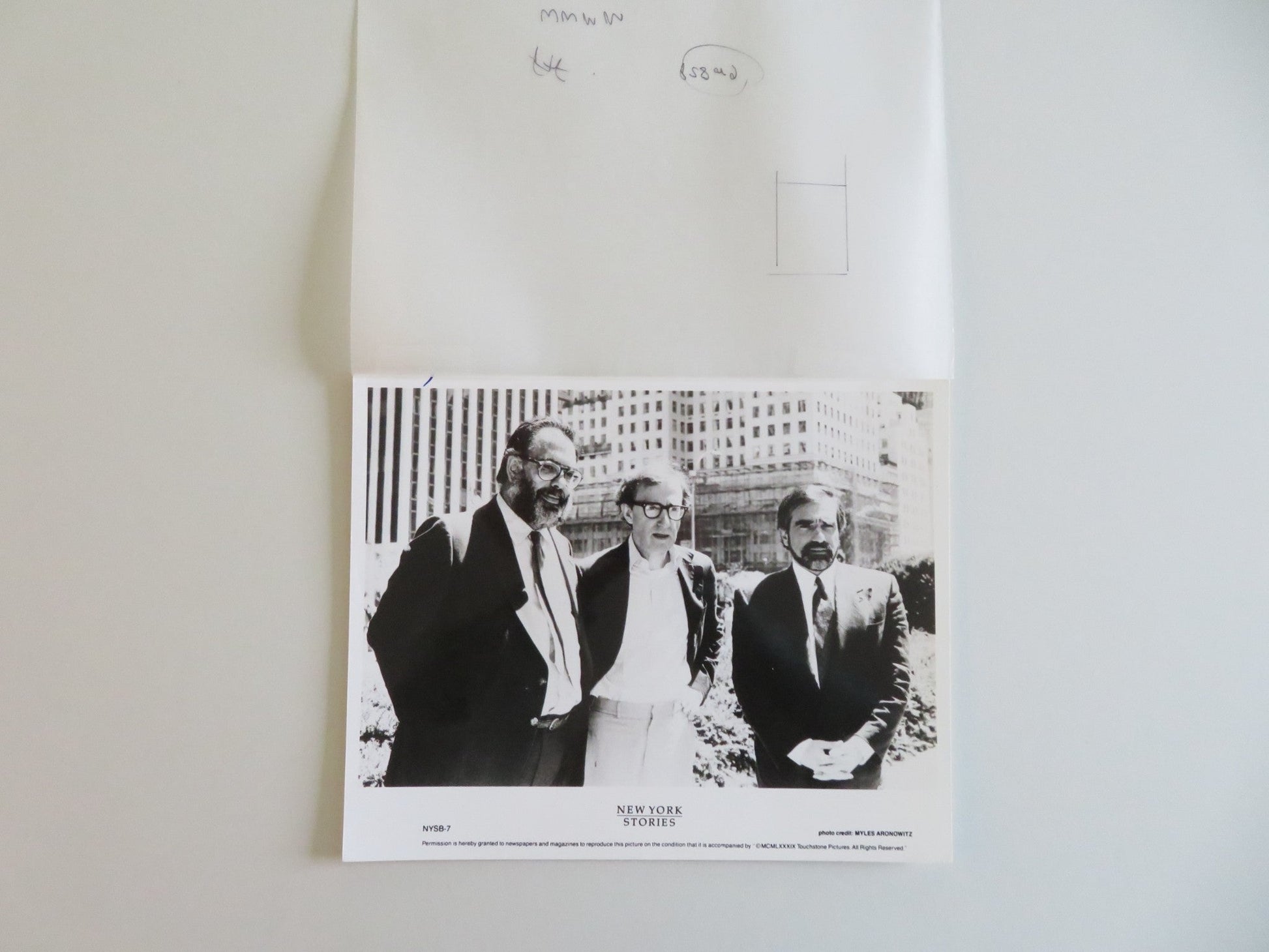 NEW YORK STORIES MOVIE STILL PHOTO LOT OF 10 WOODY ALLEN MIA FARROW 1989 - Rendezvous Cinema