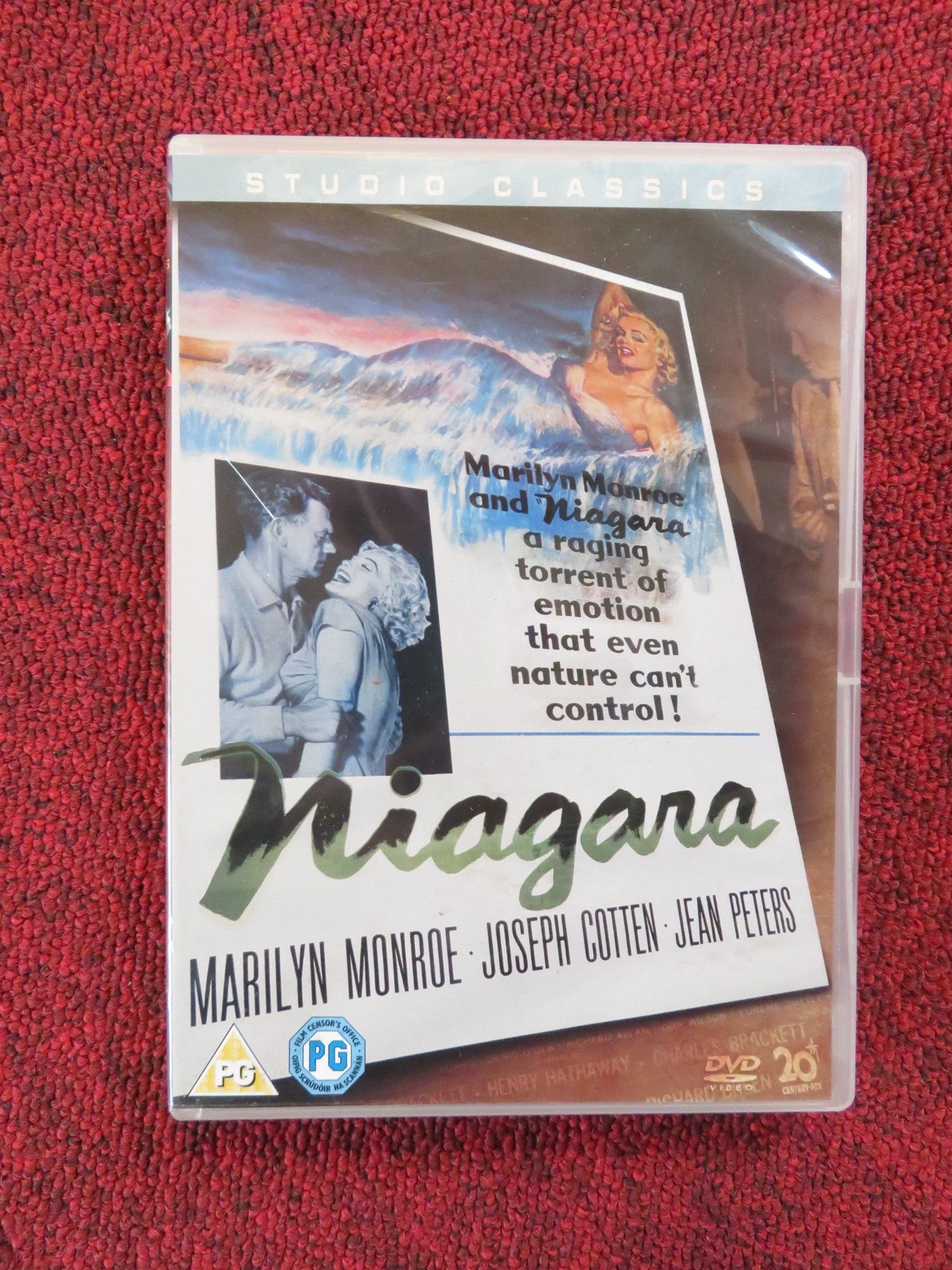 NIAGARA (DVD) MARILYN MONROE JOSEPH COTTEN 1953 REGION 2 Rendezvous Cinema Movie posters