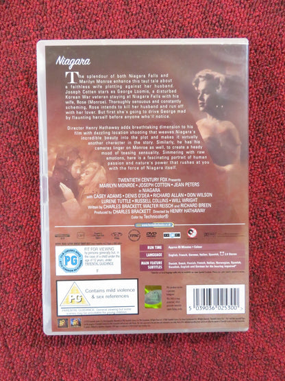 NIAGARA (DVD) MARILYN MONROE JOSEPH COTTEN 1953 REGION 2 Rendezvous Cinema Movie posters