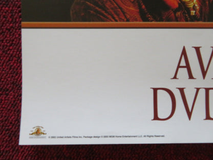 NICHOLAS NICKLEBY DVD & VHS VIDEO POSTER JAMIE BELL JIM BROADBENT 2002 Rendezvous Cinema Movie posters