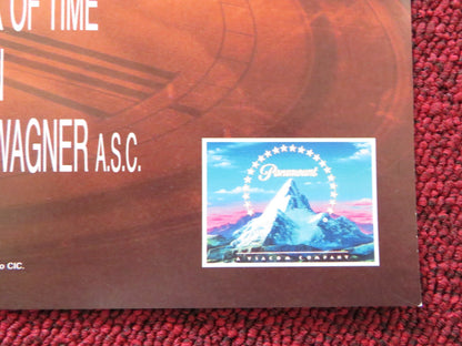 NICK OF TIME VHS VIDEO POSTER JOHNNY DEPP CHRISTOPHER WALKEN 1995 Rendezvous Cinema Movie posters