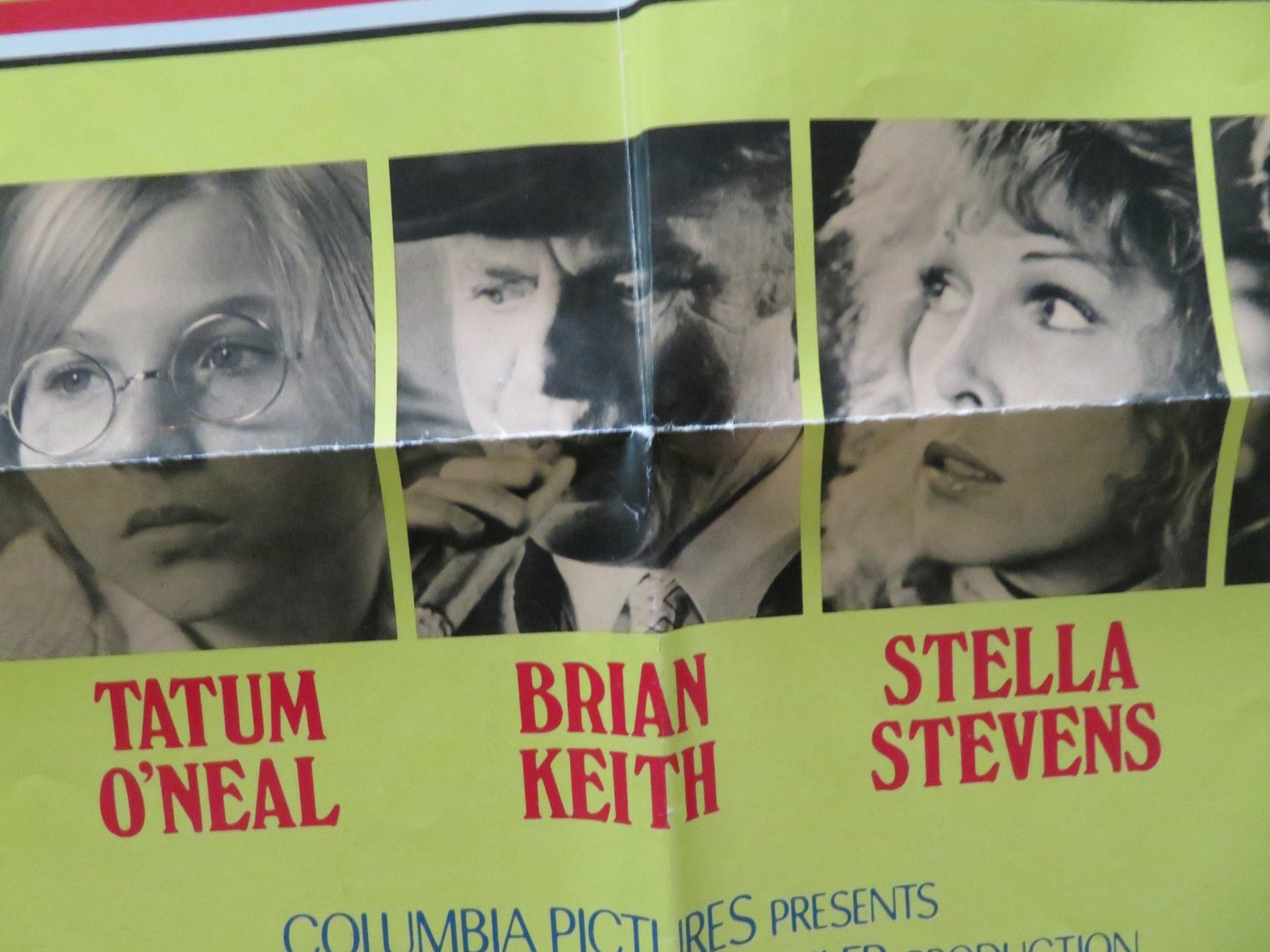 NICKELODEON FOLDED US ONE SHEET POSTER RYAN O'NEAL BURT REYNOLDS 1976 Movie posters