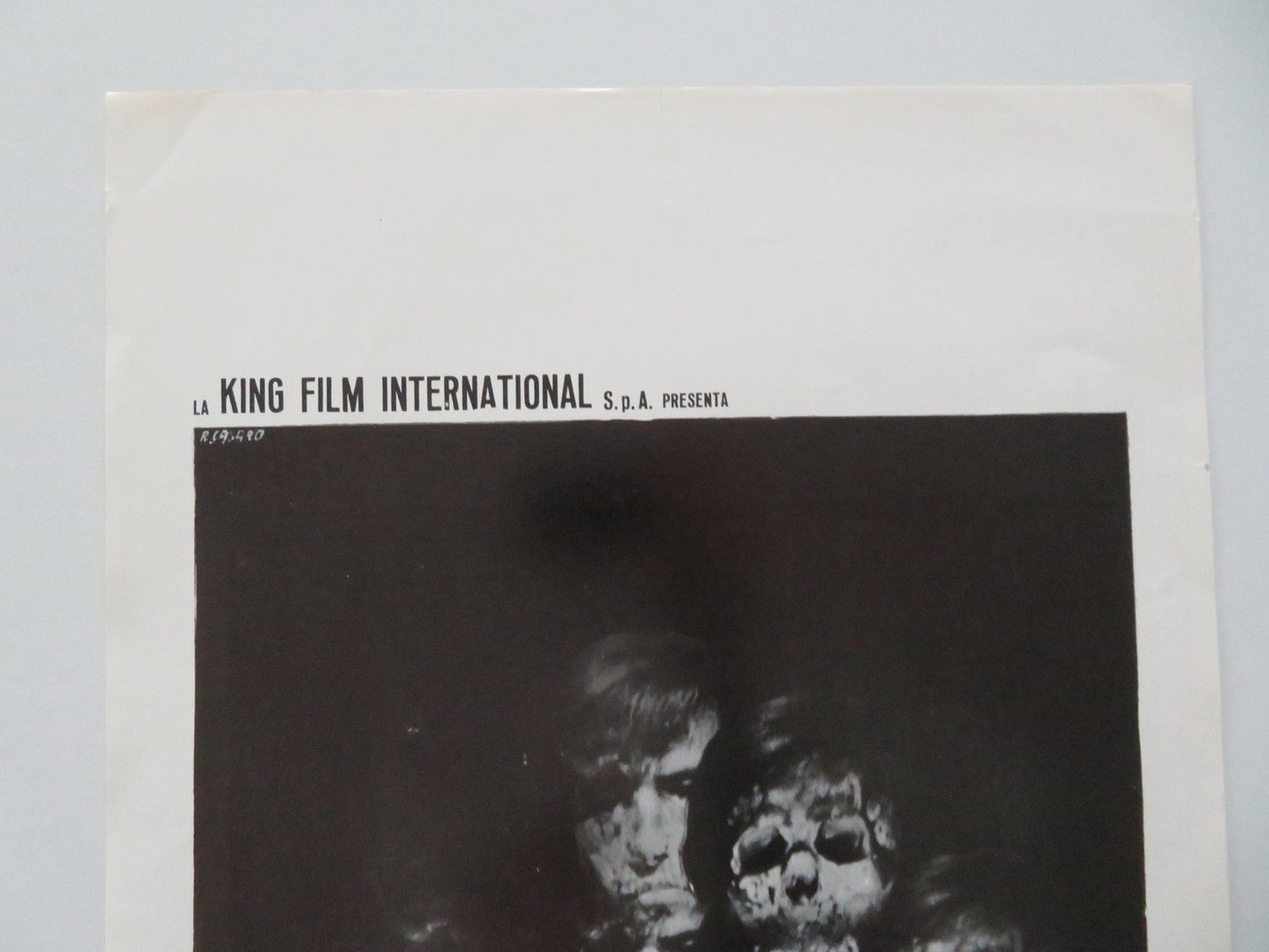 NIGHT OF THE DAMNED ITALIAN LOCANDINA POSTER PIERRE BRICE PATRIZIA VIOTTI 1971 Movie posters