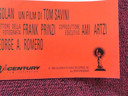 NIGHT OF THE LIVING DEAD - A ITALIAN FOTOBUSTA POSTER GEORGE A. ROMERO TODD 1990 Rendezvous Cinema Movie posters