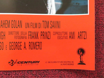 NIGHT OF THE LIVING DEAD - B ITALIAN FOTOBUSTA POSTER GEORGE A. ROMERO TODD 1990 Rendezvous Cinema Movie posters