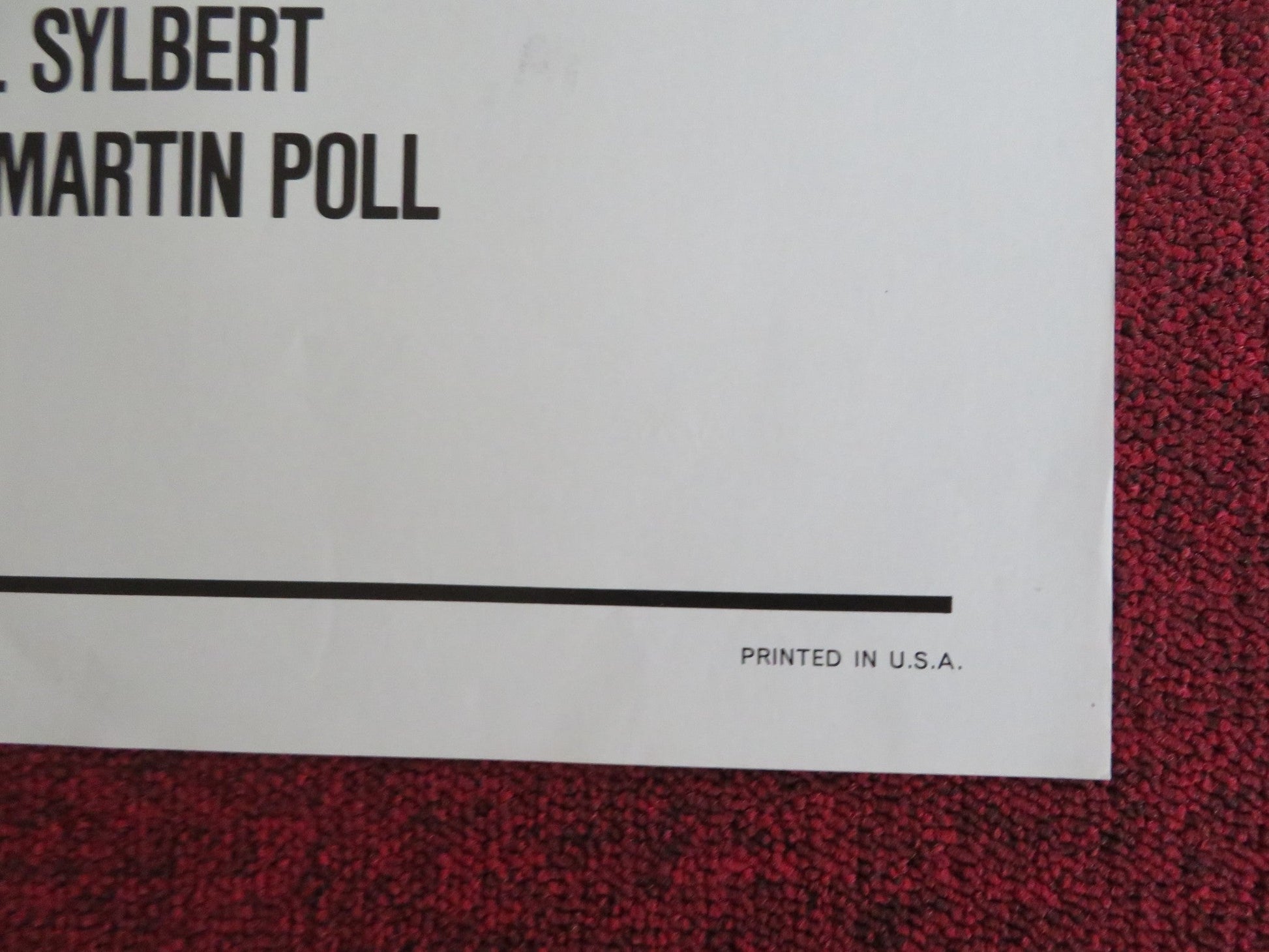 NIGHTHAWKS FOLDED US ONE SHEET POSTER SYLVESTER STALLONE BILLY DEE WILLIAMS 1981 Rendezvous Cinema Movie posters