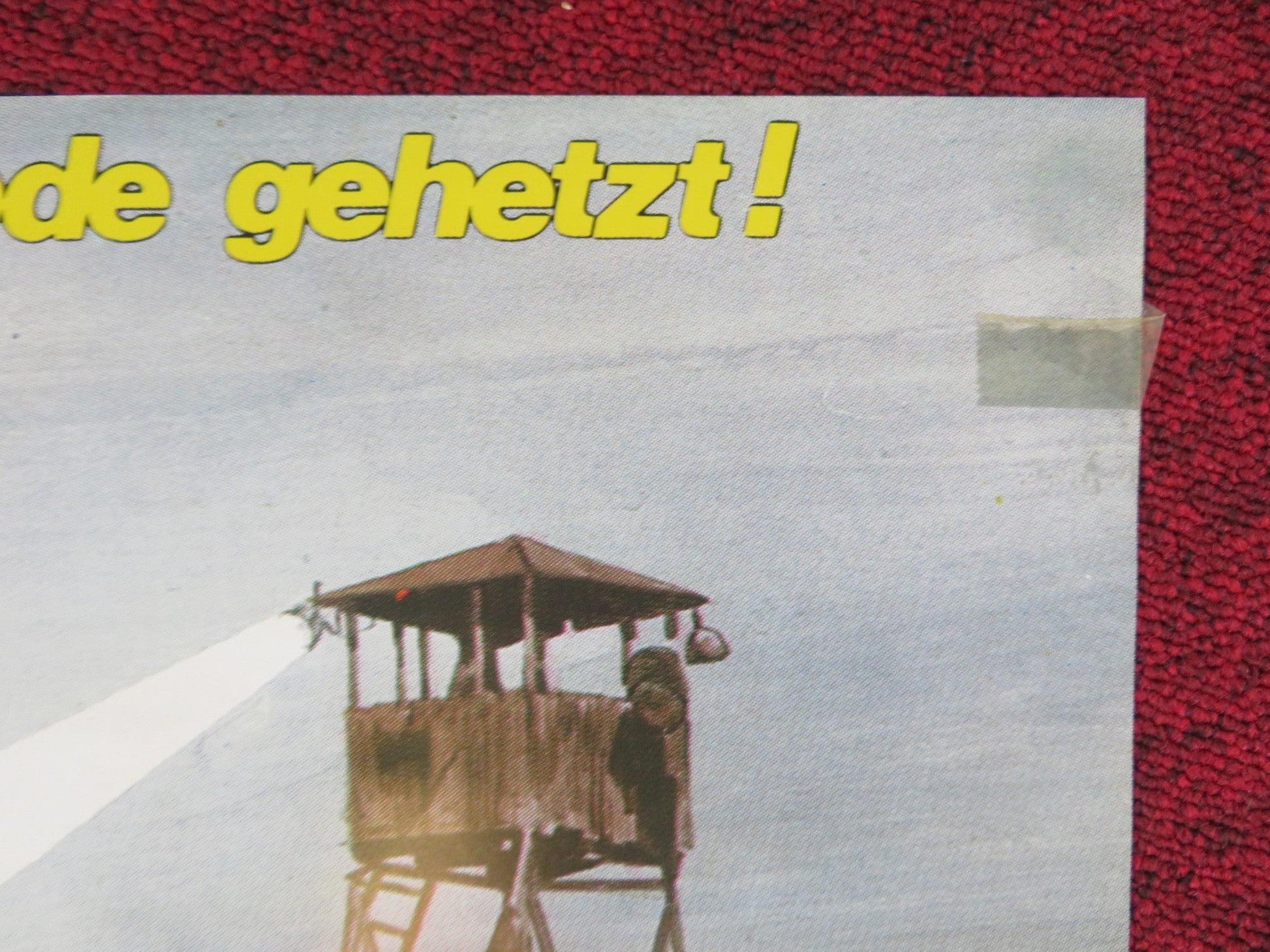 NIGHTMARE IN BADHAM COUNTY GERMAN A1 POSTER FOLDED CHUCK CONNORS LANA WOOD 1976 Rendezvous Cinema Movie posters