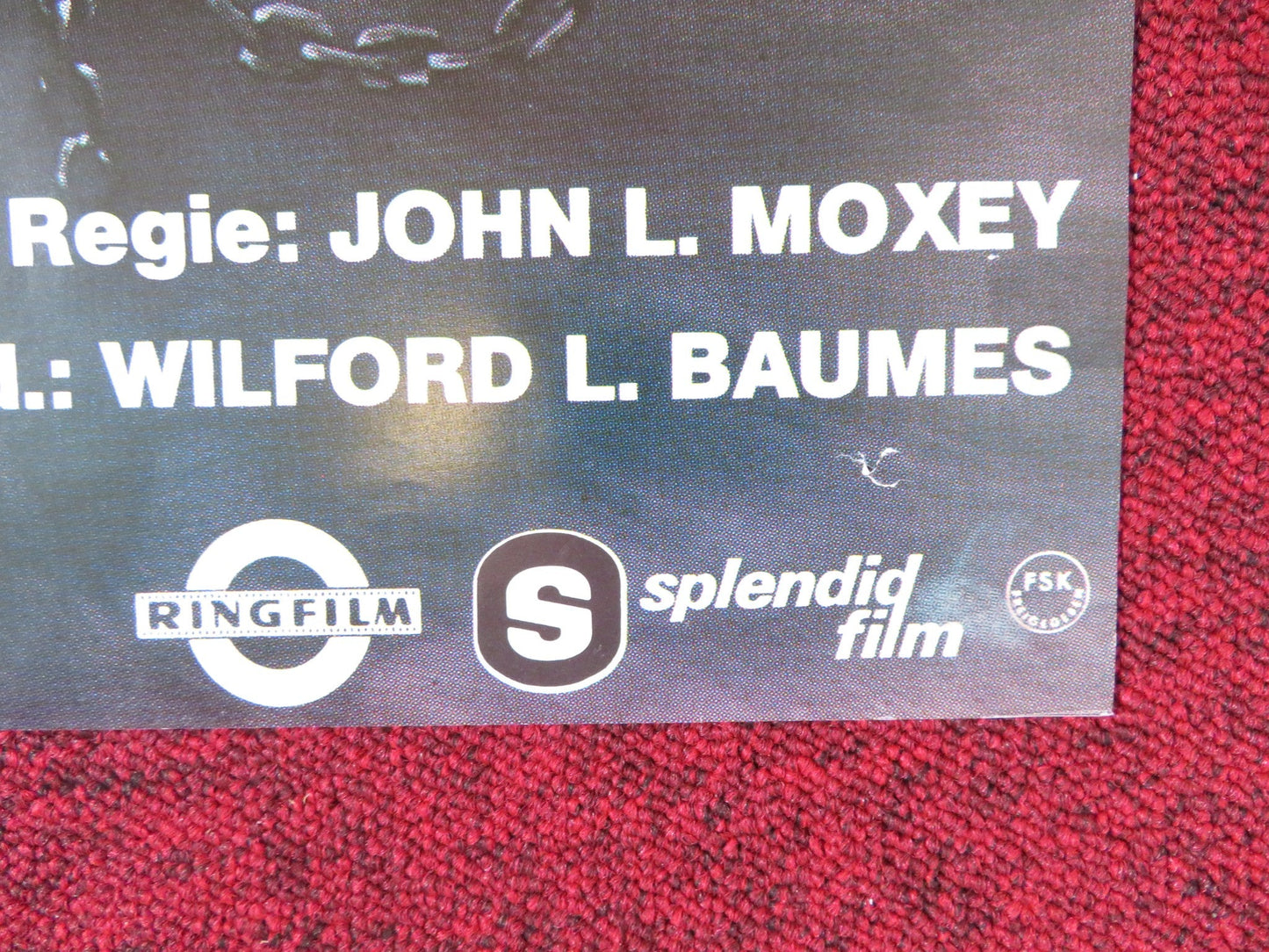 NIGHTMARE IN BADHAM COUNTY GERMAN A1 POSTER FOLDED CHUCK CONNORS LANA WOOD 1976 Rendezvous Cinema Movie posters