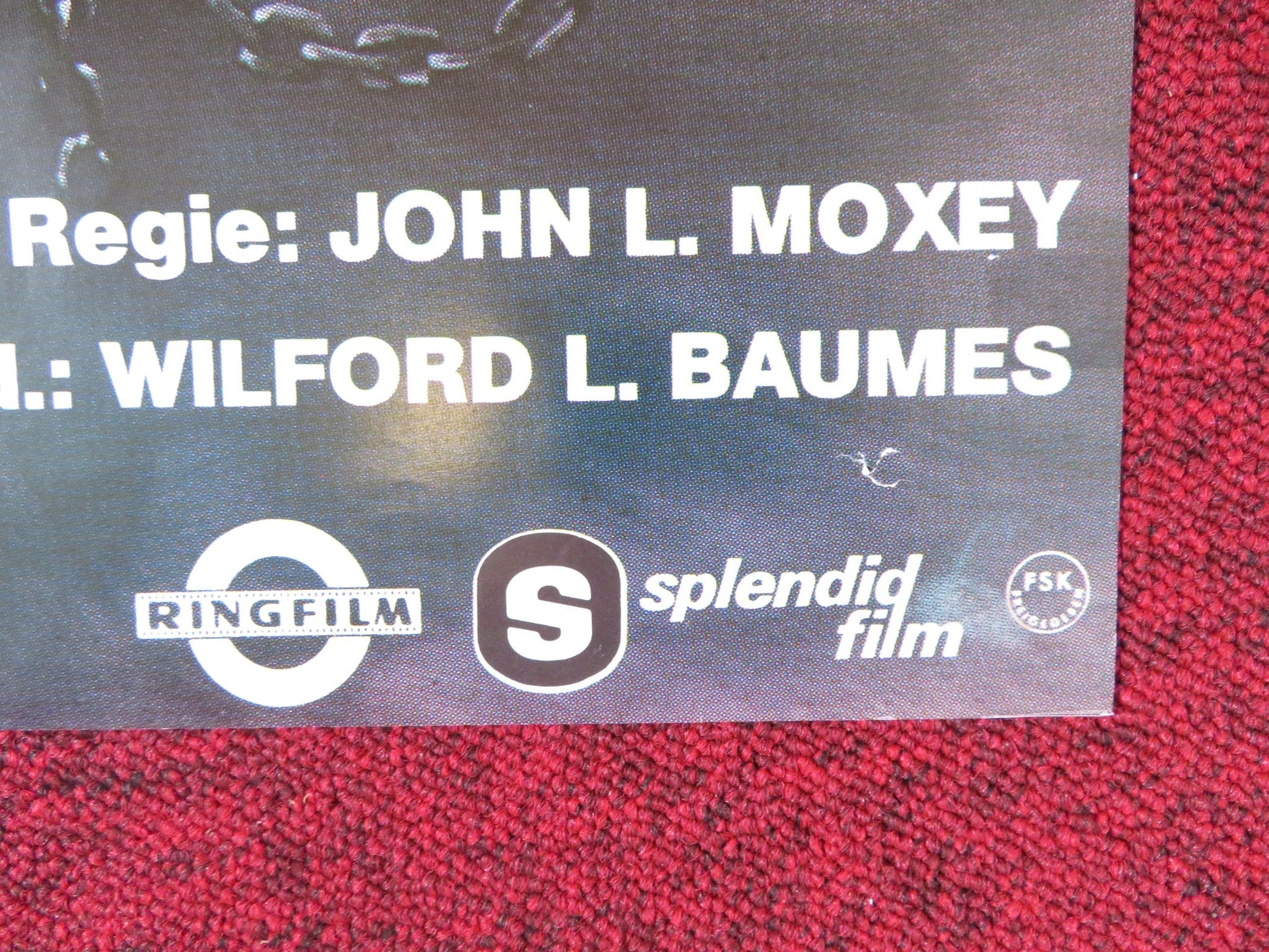 NIGHTMARE IN BADHAM COUNTY GERMAN A1 POSTER FOLDED CHUCK CONNORS LANA WOOD 1976 Rendezvous Cinema Movie posters