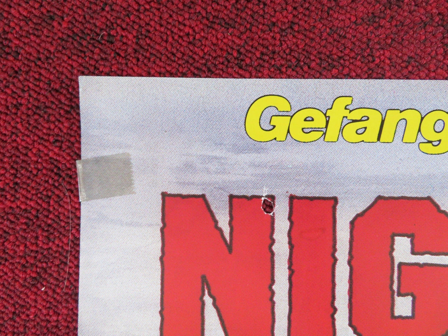 NIGHTMARE IN BADHAM COUNTY GERMAN A1 POSTER FOLDED CHUCK CONNORS LANA WOOD 1976 Rendezvous Cinema Movie posters