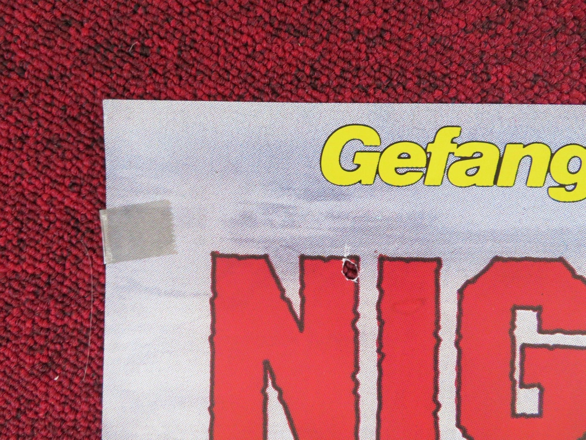 NIGHTMARE IN BADHAM COUNTY GERMAN A1 POSTER FOLDED CHUCK CONNORS LANA WOOD 1976 Rendezvous Cinema Movie posters