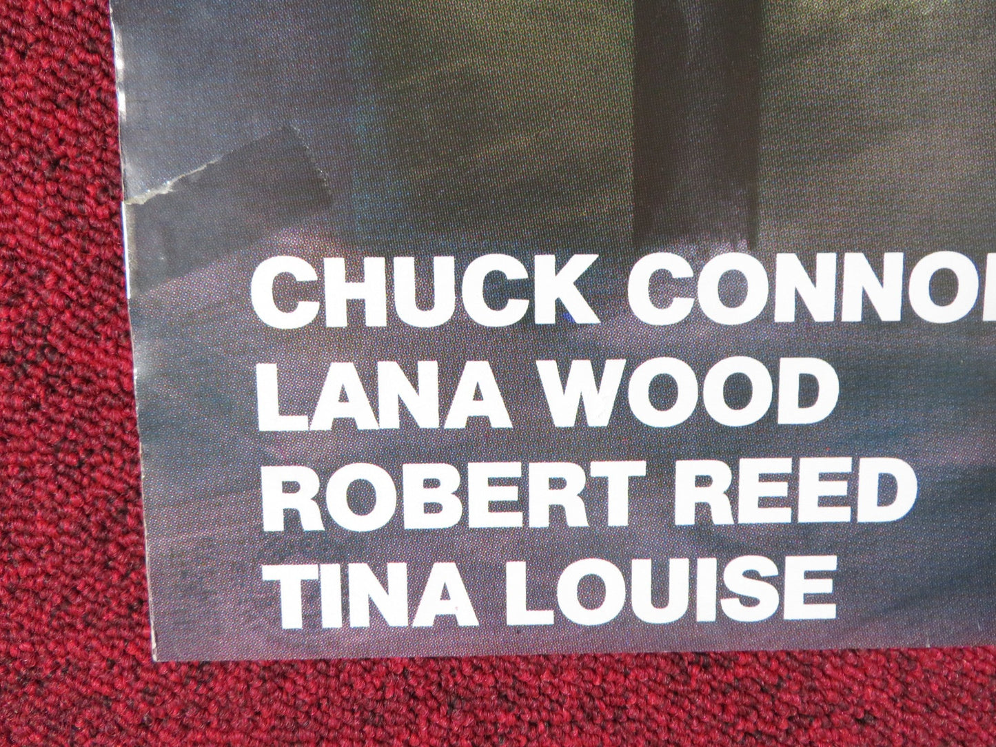 NIGHTMARE IN BADHAM COUNTY GERMAN A1 POSTER FOLDED CHUCK CONNORS LANA WOOD 1976 Rendezvous Cinema Movie posters