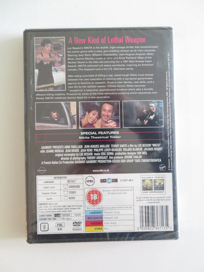 NIKITA (DVD) ANNE PARILLAUD MARC DURET 1990 REGION 2 Rendezvous Cinema Movie posters