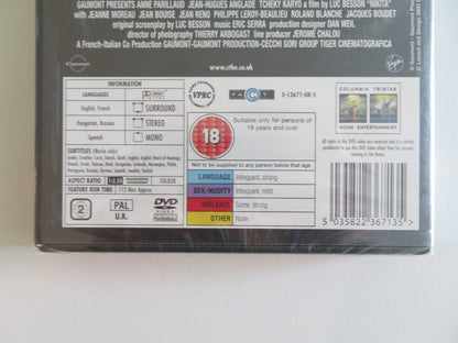 NIKITA (DVD) ANNE PARILLAUD MARC DURET 1990 REGION 2 Rendezvous Cinema Movie posters