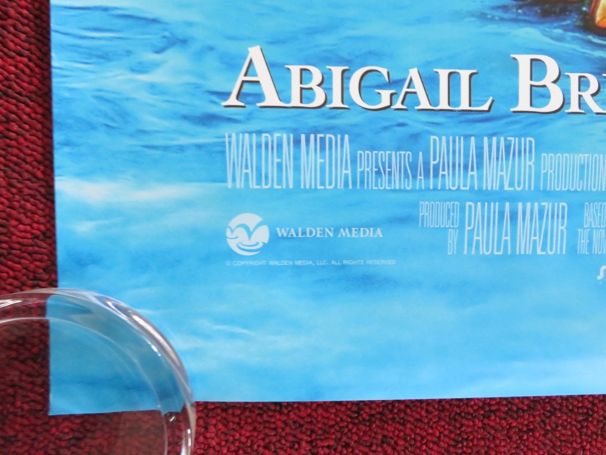 NIM'S ISLAND US ONE SHEET ROLLED POSTER JODIE FOSTER GERARD BUTLER 2008 Rendezvous Cinema Movie posters