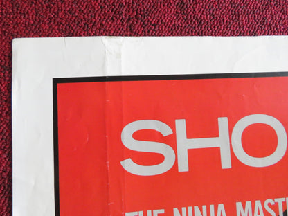 NINE DEATHS OF THE NINJA FOLDED US ONE SHEET POSTER SHO KOSUGI BRENT HUFF 1985 Rendezvous Cinema Movie posters