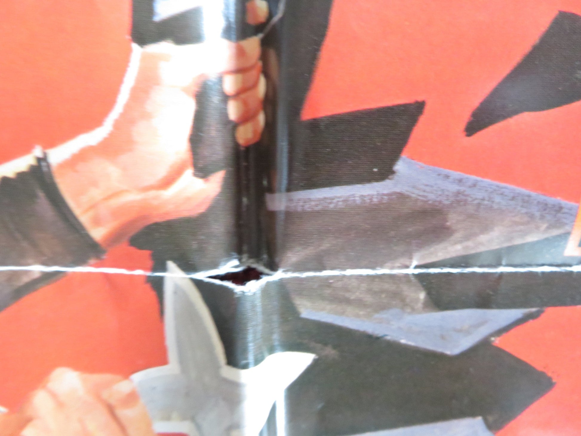 NINE DEATHS OF THE NINJA FOLDED US ONE SHEET POSTER SHO KOSUGI BRENT HUFF 1985 Rendezvous Cinema Movie posters