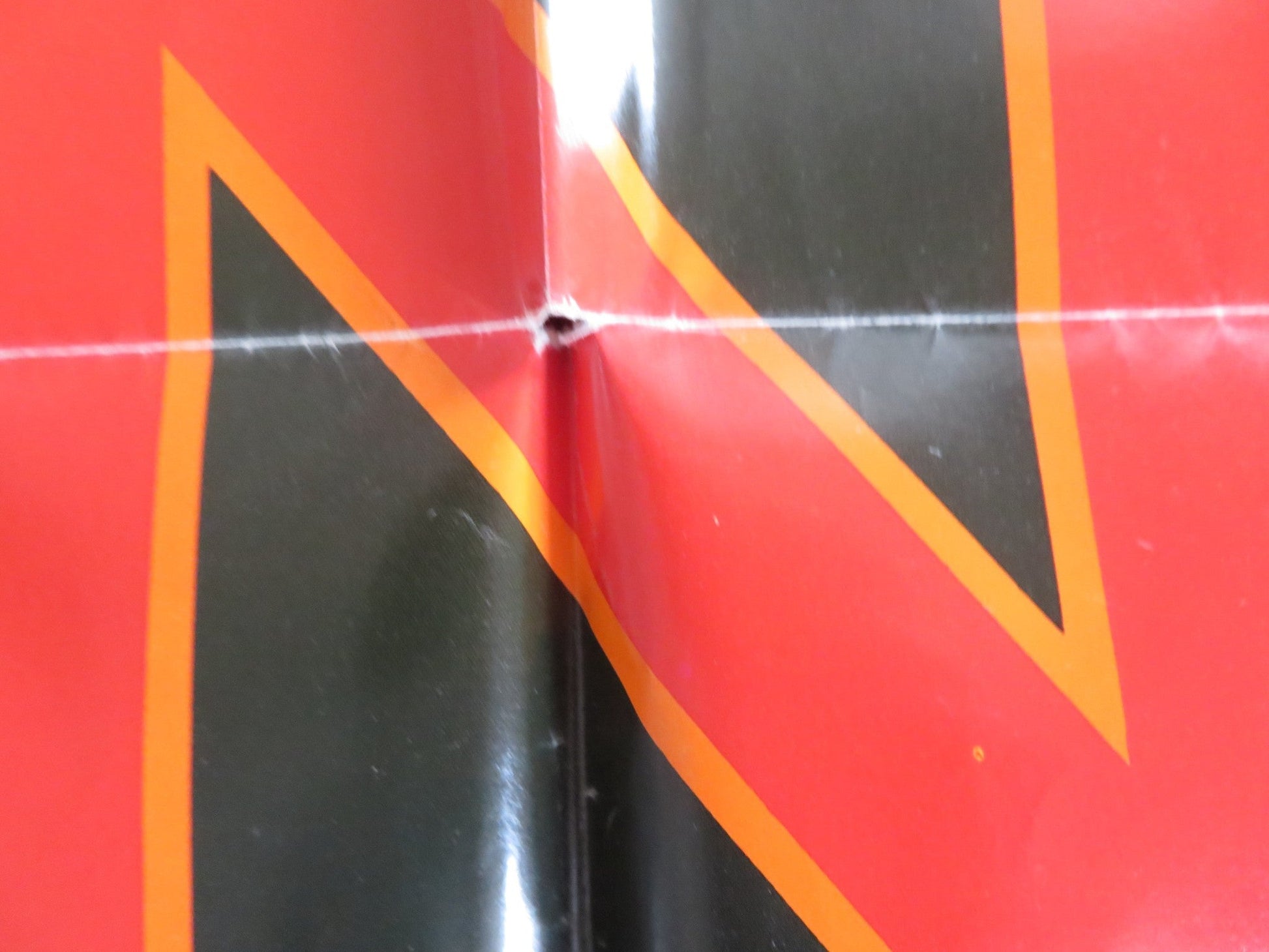 NINE DEATHS OF THE NINJA FOLDED US ONE SHEET POSTER SHO KOSUGI BRENT HUFF 1985 Rendezvous Cinema Movie posters